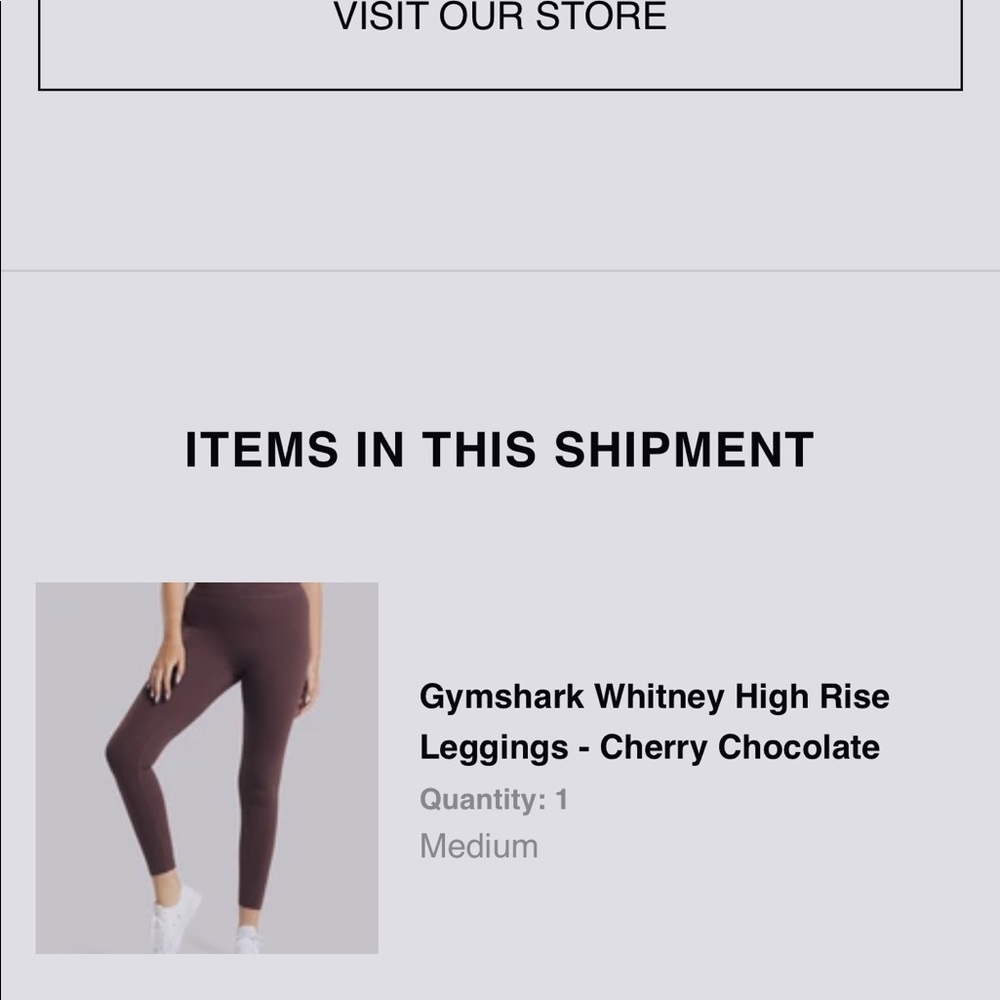 Whitney Simmons Gymshark High Ride Leggings